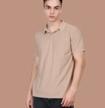 Slim Fit Polo T-Shirt with Double Cool Techno Fit Fabric